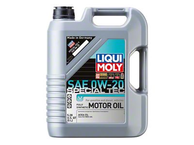LIQUI MOLY 5L Special Tec V Motor Oil SAE 0W20 - 20200