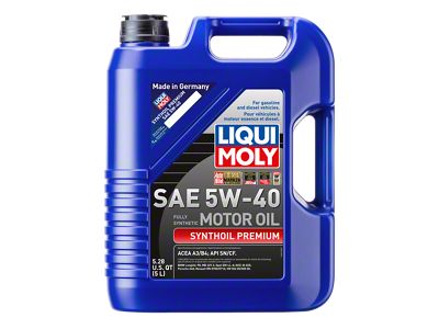 LIQUI MOLY 5L Synthoil Premium Motor Oil SAE 5W40 - 2041