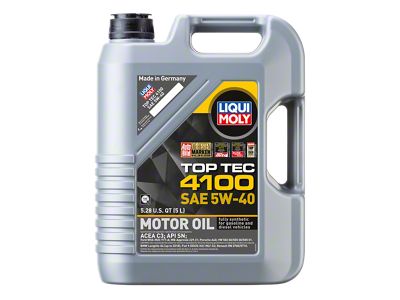 LIQUI MOLY 5L Top Tec 4100 Motor Oil SAE 5W40 - 2330