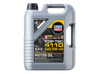 LIQUI MOLY 5L Top Tec 4110 Motor Oil SAE 5W40 - 22122
