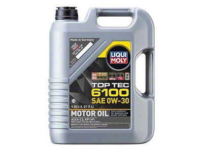 LIQUI MOLY 5L Top Tec 6100 Motor Oil SAE 0W30 - 22240