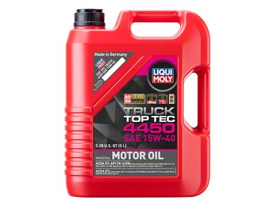 LIQUI MOLY 5L Top Tec Truck 4450 Motor Oil SAE - 22038