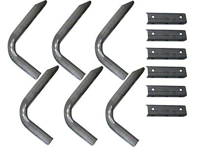 Lund 06-10 Jeep Commander EZ Running Board Mounting Bracket Kit - 300063