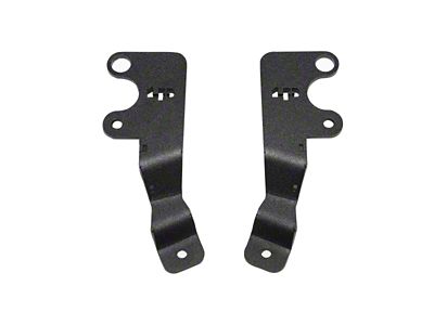 LP Aventure 13-17 Subaru Crosstrek Hood Light Brackets - Powder - 15-HBL-KIT+OPC