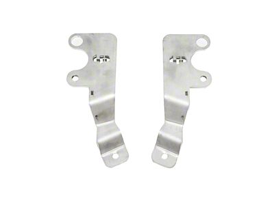 LP Aventure 13-17 Subaru Crosstrek Hood Light Brackets - Bare - FLP-CTA-15-HBL-KIT