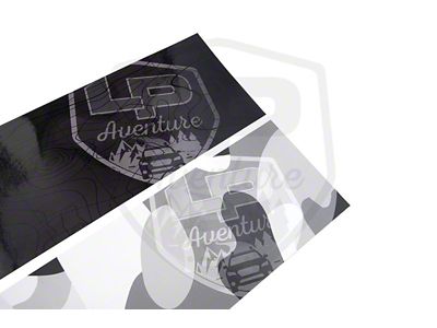 LP Aventure Deflector Sticker For Offgrid - Camo White - FLP-STICKER-OFF-CM