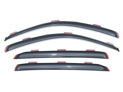 Lund 2017 Nissan Titan Crew Cab Ventvisor Elite Window Deflectors - 184977