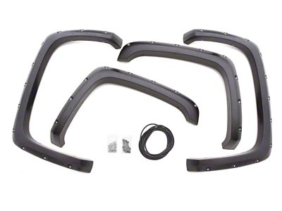 Lund 21-23 Ford F-150 Excl. Lightning RX-Rivet Style Textured Fender - RX150T