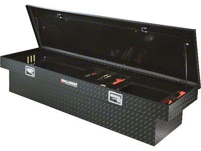 Lund 67-99 Chevy CK Challenger Tool Box - Black - 75400