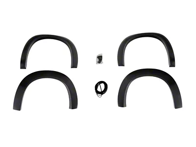 AVS 2008+ Dodge Challenger Smooth Front and Rear Fender Flares - 850250