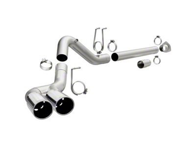 Magnaflow 08-17 Ford F-250/F-350/F-450 4.6L/6.7 DPF-Back SS 4in Dual Single - 17873