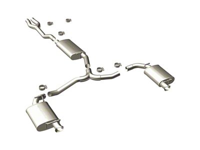 Magnaflow 11-12 Dodge Charger V6 3.6L Dual Split Rear Exit - 15492