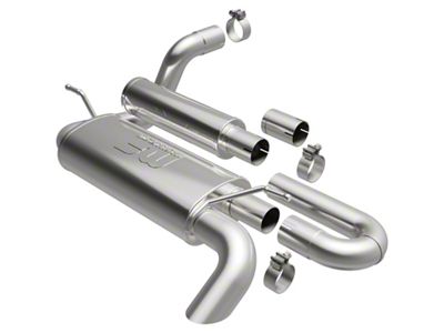 Magnaflow 18-23 Jeep Wrangler JL 2.0L/3.6L Overland Series Axle-Back Exhaust - 19620