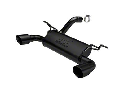 Magnaflow 2018+ Jeep Wrangler 3.6L Dual Black Tip Axle-Back Exhaust - 19388