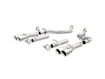 Magnaflow Axle-Back; SS; 2.5in; Quad Split Rear 3.5in Tip 2015 - 19210
