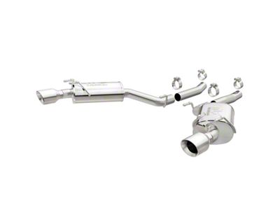Magnaflow Axle-Back Stainless Dual Split 4in Polished Tips 10-15 Chevrolet - 15354