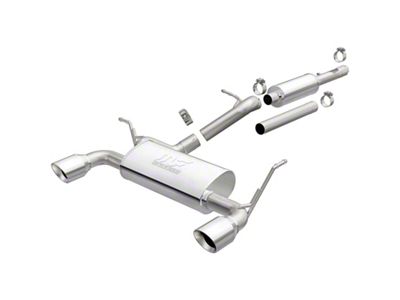 Magnaflow Cat-Back 12-16 Jeep Wrangler GT 3.6L V6 Polished Tips - 19326