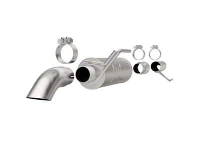 Magnaflow Cat-Back; SS; 2.5/3in; Turn Down In Front Rear Tire - 19083