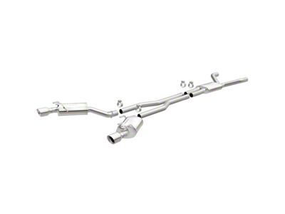 Magnaflow Cat-Back Stainless Dual Split Rear Exit 4in Polished Tips - 15353