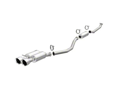 Magnaflow CatBack 17-18 Honda Civic L4 1.5LGAS Dual Exit Polished - 19420