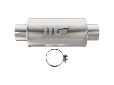 Magnaflow Muffler Mag DSL SS 7x7x14 4in Inlet 4in Outlet - 12775