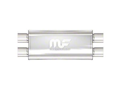 Magnaflow Muffler Mag SS 18X5X8 2.5 D/D - 12468
