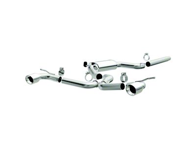 Magnaflow SYS C/B Dual Split Rear Exit 4in Polished Tips - 15357