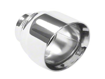Magnaflow Tip Stainless Double Wall Round Single Outlet Polished 4.5in - 35224