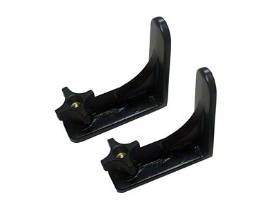 Magnum Standard Rear Cargo Rack for Magnum Rail Kit; 20-Inch; Matte Black (Universal; Some Adaptation May Be Required)