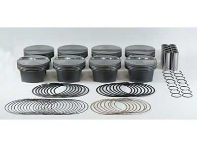 MAHLE MS Piston Set Chevy LS Flat Top 327cid 3.79in - 930218590