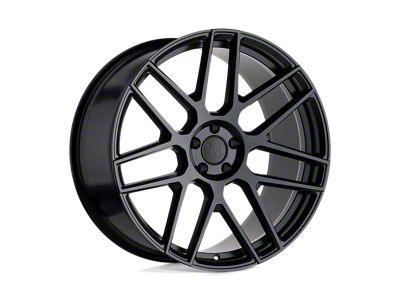 Mandrus Miglia Semi Gloss Black Wheel; 19x9.5; 48mm Offset