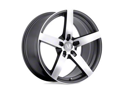 Mandrus Arrow Gunmetal with Mirror Cut Face Wheel; 17x8; 25mm Offset