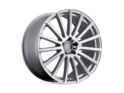 Mandrus Rotec Silver with Mirror Cut Face Wheel; 17x9; 50mm Offset