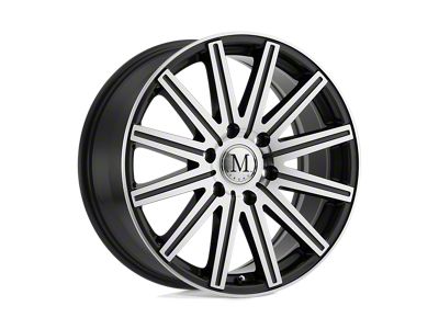 Mandrus Stark Gunmetal with Mirror Cut Face and Lip Wheel; 18x8; 52mm Offset