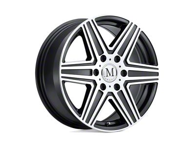 Mandrus Atlas Gunmetal with Mirror Cut Face and Lip Wheel; 17x8; 25mm Offset