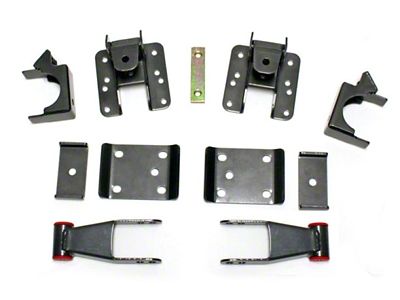 Max Trac 07-15 GM C/K1500 2WD/4WD 3-4in Rear Adj. Lowering Flip - 301340