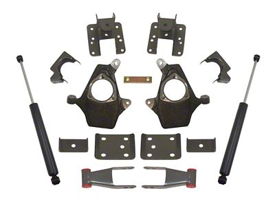 Max Trac 07-16 GM C/K1500 2WD/4WD Non Magneride 2in/4in Lowering Spindle - KS331324