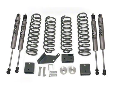 Max Trac 07-18 Jeep Wrangler JK 2WD/4WD 3in/3in Coil Lift Kit - K889730F