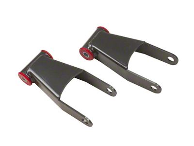 Max Trac 11-18 GM C/K1500HD/2500HD/3500HD 2WD/4WD 2in Rear Lowering Shackles - 411420