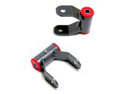 Max Trac 15-18 Ford F-150 2WD/4WD 1in Rear Lift Shackles - 713210