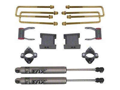 Max Trac 16-18 GM C1500 2WD w/Stamped Steel/Alum. Susp. 4in Rear - 901750F
