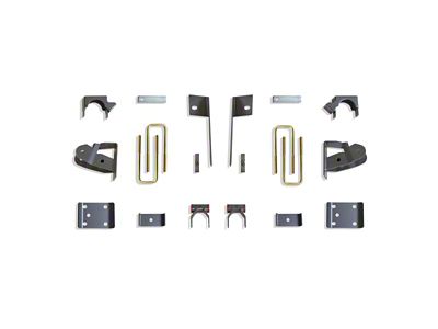Max Trac 2019+ GM C/K1500 2WD/4WD 4in Rear Adj. Lowering Flip - 301940