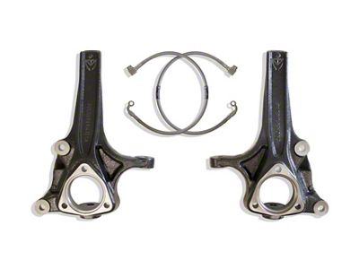 Max Trac 2019+ RAM 1500 2WD 4in Front Lift Spindles w/Extended - 702740