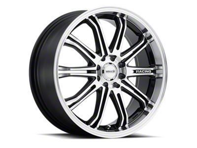 Konig Ferris Gloss Black with Machine Face Wheel; 17x7; 40mm Offset