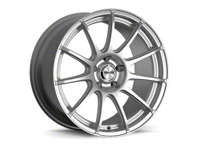 Konig Winner Full Silver Wheel; 17x7; 40mm Offset; 5x100/5x114.3mm Bolt Pattern; 73.10mm Hub Bore