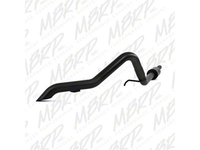 MBRP 12 Jeep Wrangler/Rubicon 3.6L V6 Cat Back Single Rear - S5530BLK