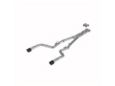 MBRP 17-21 Charger 5.7L/6.2L/6.4L 3in Race Profile Cat-Back w/Dual Carbon - S71183CF