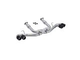 MBRP 20-23 Chevrolet Corvette C8 3in Cat Back Quad Split - S70423CF