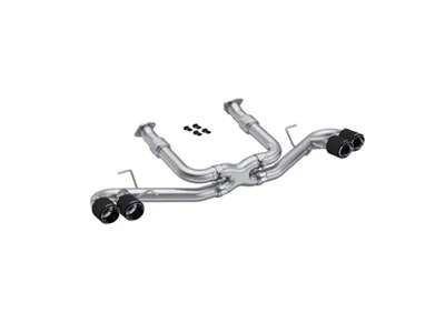 MBRP 20-23 Chevrolet Corvette C8 3in Cat Back Quad Split - S70423CF