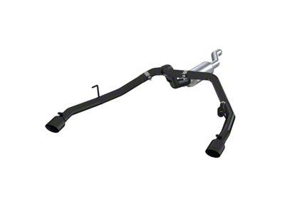 MBRP 2020 Jeep Gladiator 3.6L 2.5in Dual Rear Exit Cat - S5538BLK